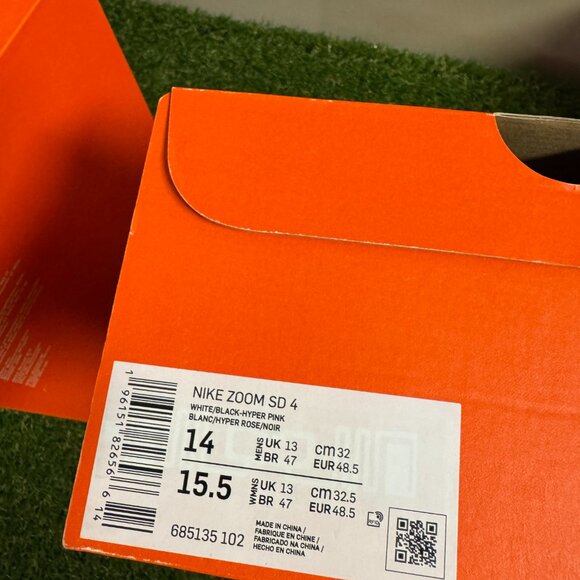 Nike Zoom Rival SD 4 Track & Field White Throwing Shoes Men's 14 685135-102 NEW - Picture 10 of 10